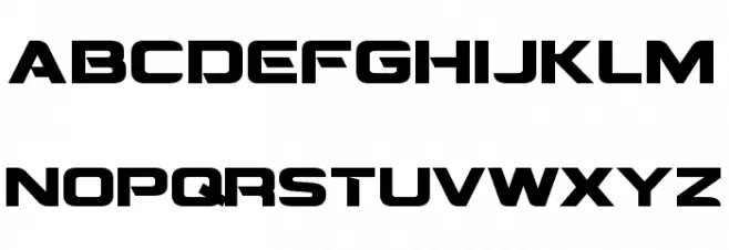 Montalban Bold Caratteri MINUSCOLO