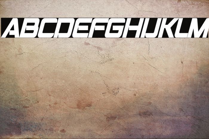 Montalban Condensed Bold Italic Example 1