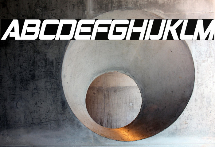 Montalban Condensed Bold Italic Example 2