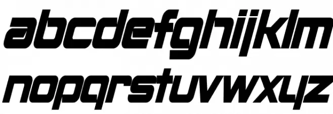 Montalban Condensed Bold Italic Fuentes MINÚSCULAS