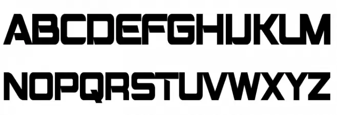 Montalban Condensed Bold Font UPPERCASE