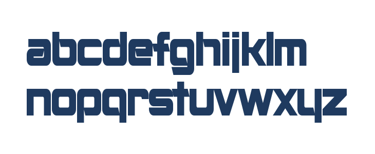 Montalban Condensed Bold Lowercase