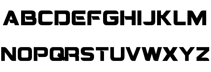 Montalban Condensed Bold Font LOWERCASE