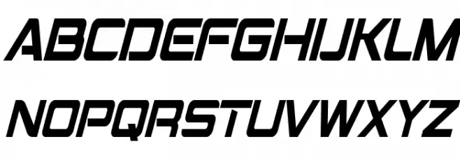 Montalban Condensed Italic Fonte MAIÚSCULAS