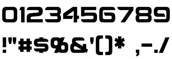 Montalban Condensed Font OTHER CHARS