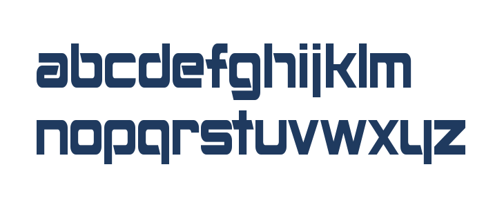 Montalban Condensed Lowercase