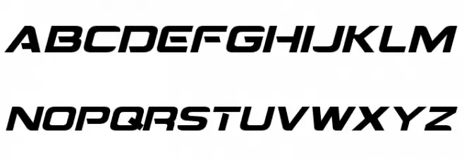 Montalban Italic Fonte MAIÚSCULAS