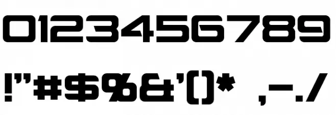 Montalban Font OTHER CHARS