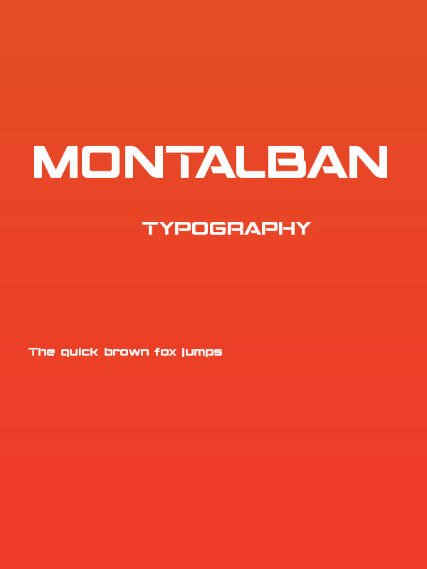 Montalban Poster