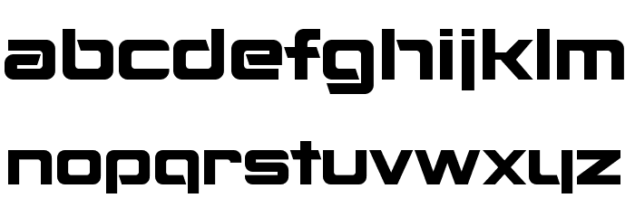 Montalban Font LOWERCASE