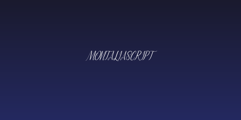 MontaliaScript Social Header