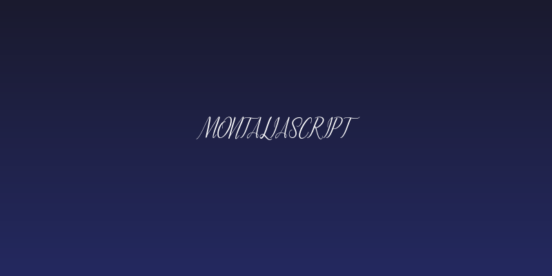 MontaliaScript Social Header