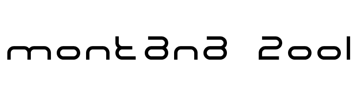 Montana 2001 Font