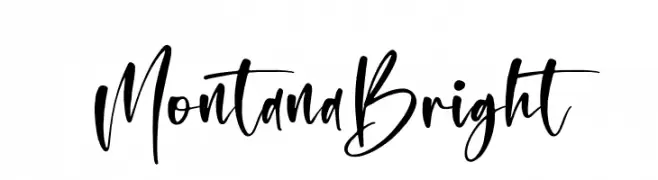 Montana Bright  Frei Schriftart Herunterladen