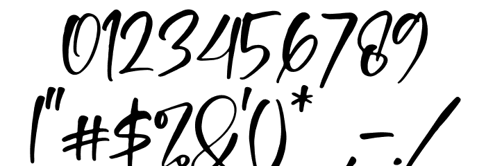 Montana Bright Font OTHER CHARS