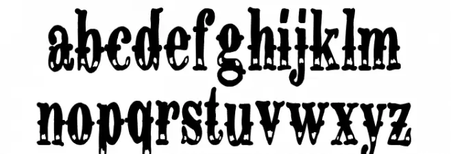 Montana Mountains 字体 小写