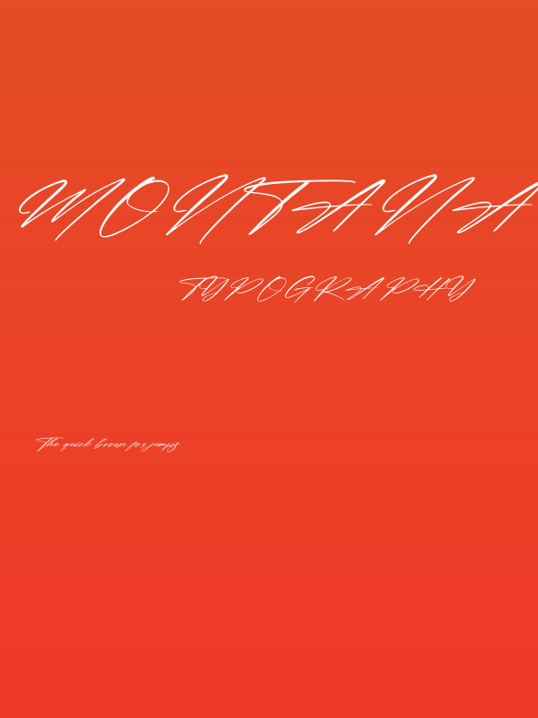 Montana Pictures Poster