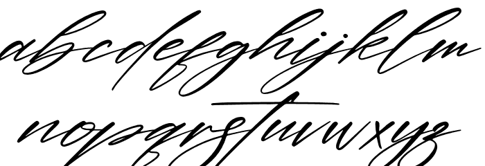 Montana Pictures Font LOWERCASE