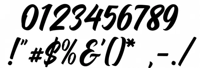 Montana Font OTHER CHARS