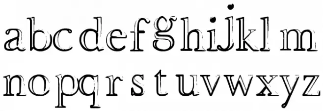 Montauk Font UPPERCASE