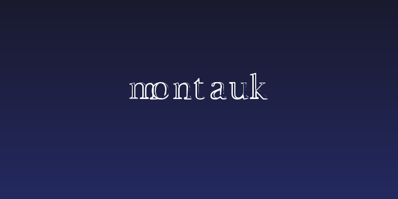 Montauk Social Header