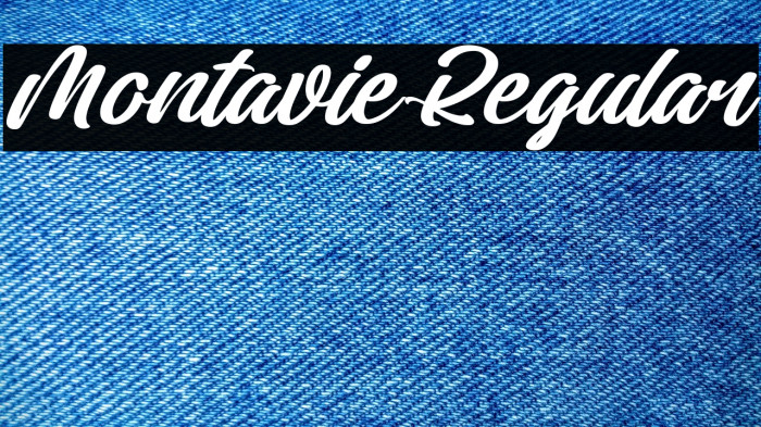 Montavie Regular Example 1