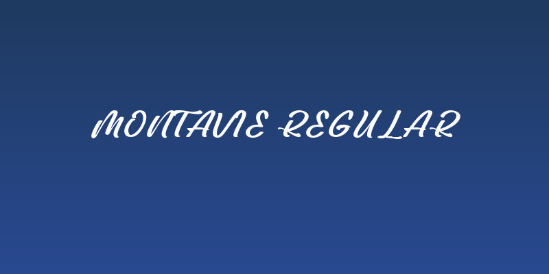 Montavie Regular Social Header