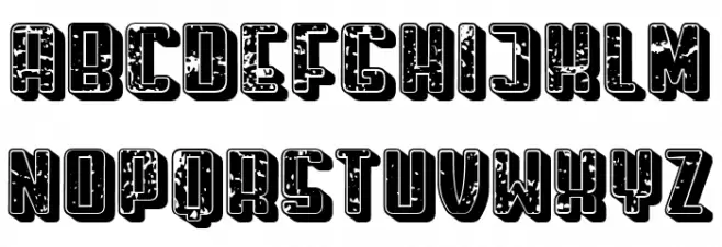 Montblanc Regular Schriftart Groß