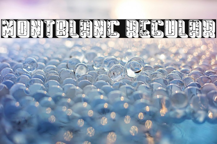 Montblanc Regular Example 1