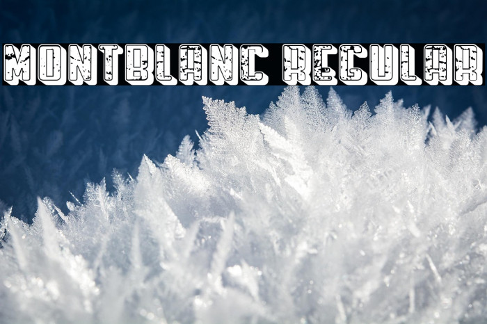 Montblanc Regular Example 3