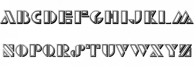 Monte Carlo Extravagant Regular Schriftart Groß
