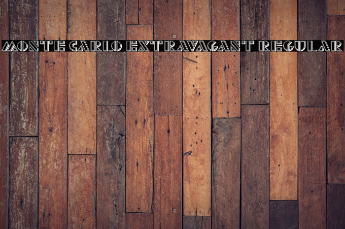 Monte Carlo Extravagant Regular Example 1