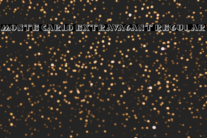 Monte Carlo Extravagant Regular Example 2