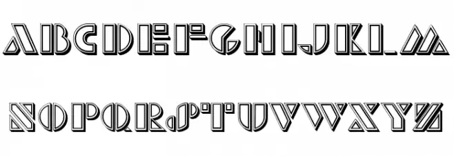 Monte Carlo Extravagant Regular Schriftart Kleinbuchstaben