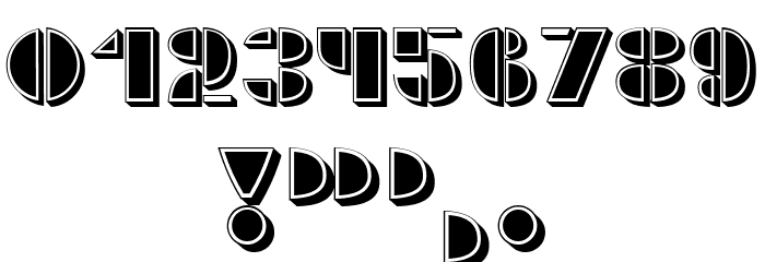 Monte Carlo Regular Font OTHER CHARS