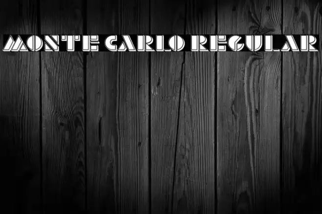 Monte Carlo Regular Example 3