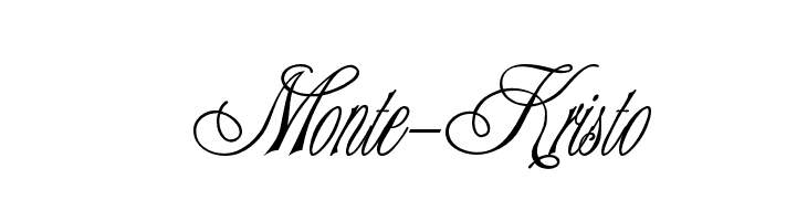 Monte-Kristo Font