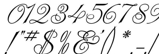 Monte-Kristo Font OTHER CHARS