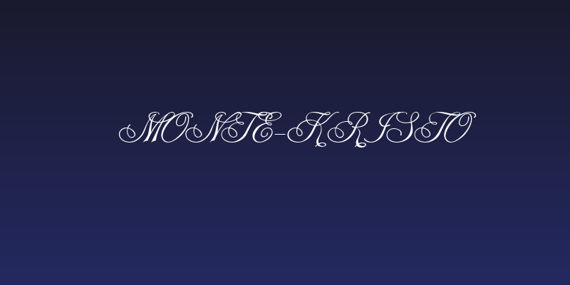 Monte-Kristo Social Header