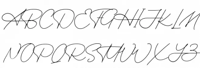 Monte Verde Schriftart Groß