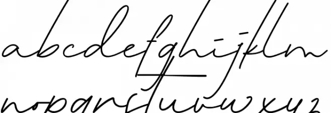 Monte Verde Schriftart Kleinbuchstaben