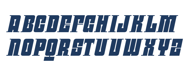 Monteba DEMO Italic Uppercase
