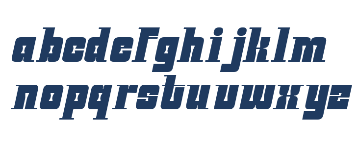 Monteba DEMO Italic Lowercase