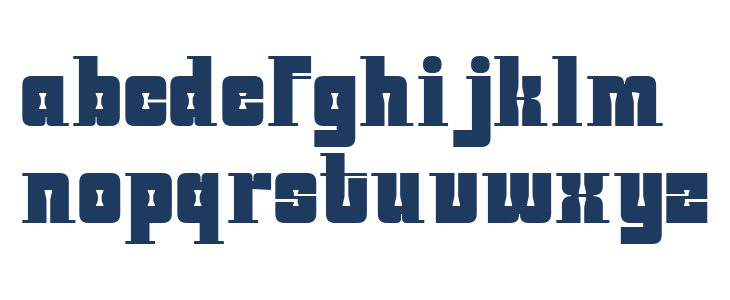 Monteba DEMO Regular Lowercase