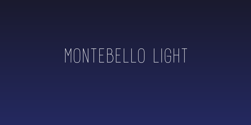 Montebello Light Social Header