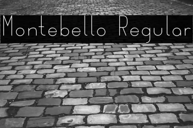 Montebello Regular Font examples