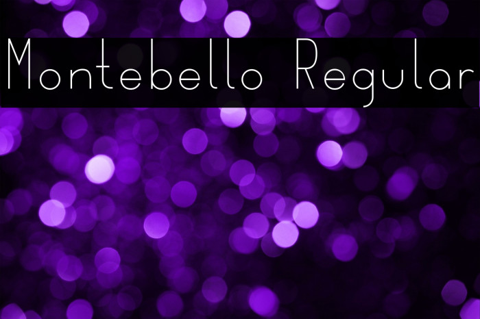 Montebello Regular Example 3