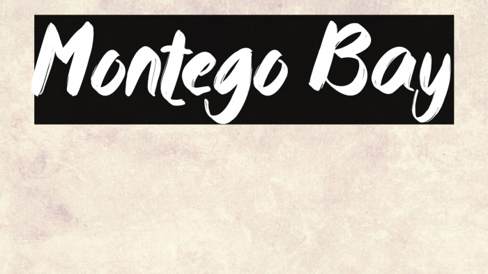 Montego Bay Example 3