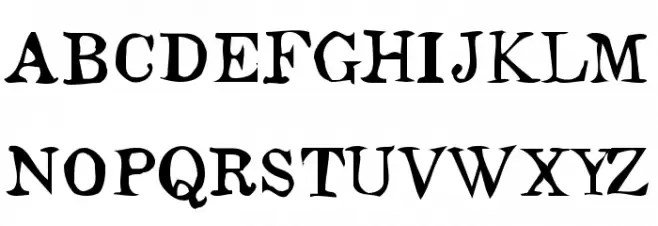 Monteiro Lobato Шрифта ВЕРХНИЙ
