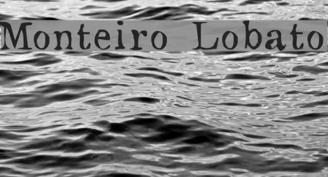 Monteiro Lobato Font examples